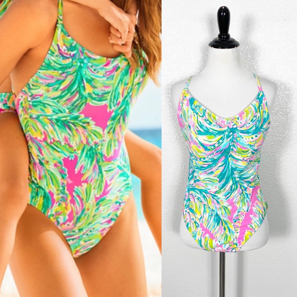 Lilly Pulitzer Azalea One Piece Underwire Swimsuit